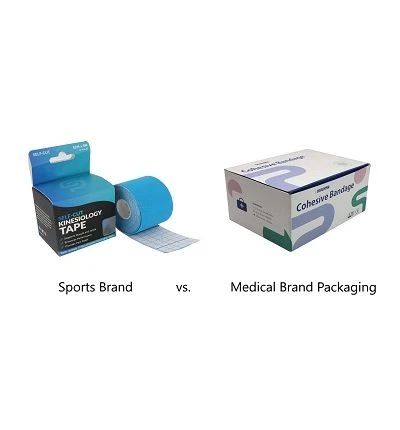 Sports Brand vs. Medical Brand Packaging